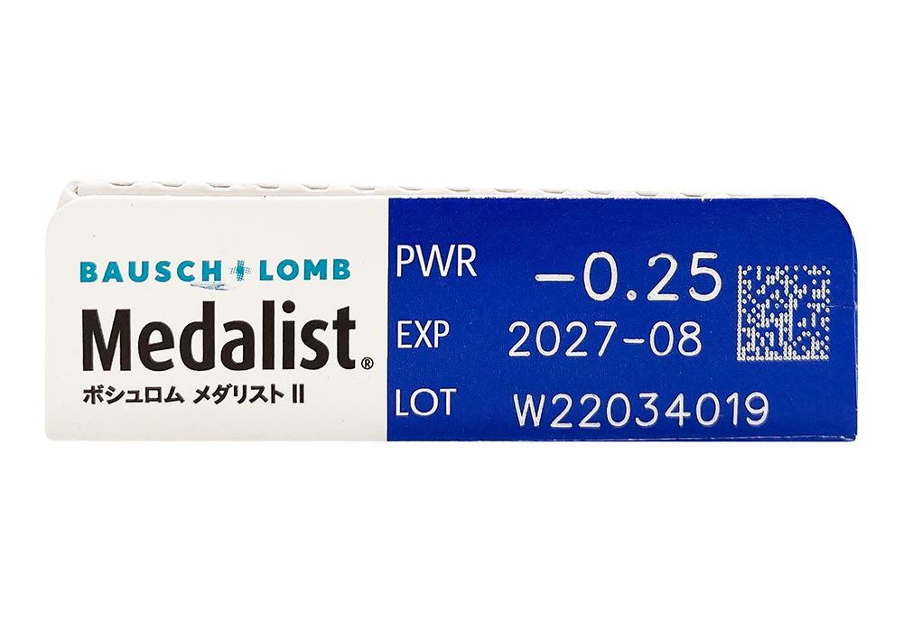 メダリストII レンズデータ